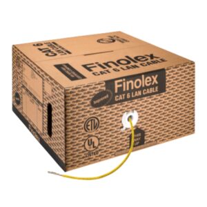 Finolex Ethernet CAT6 LAN Cable | 100 Mtr Copper